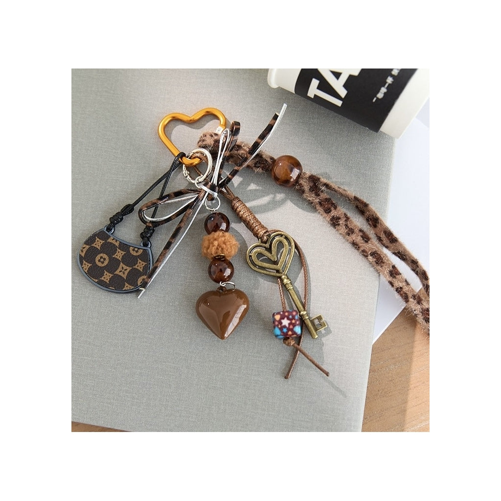 Endless Bag Charm Veskepynt Brun