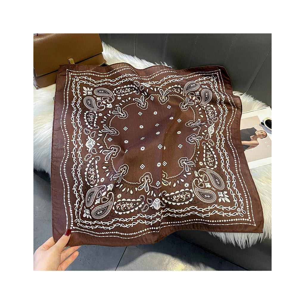 Endless Bandana Bandanas Mørk brun