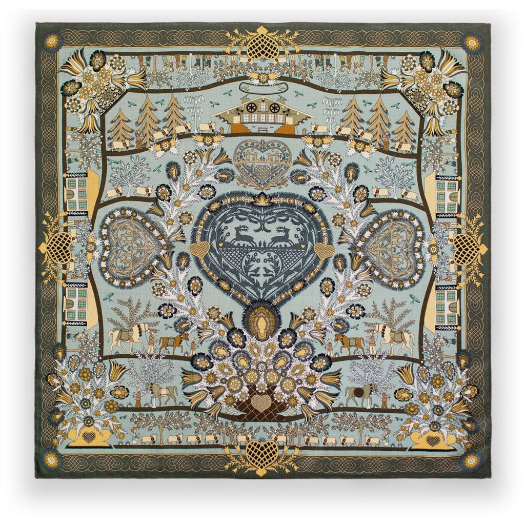 Endless Bandana Ull/Silke Bandanas Brun