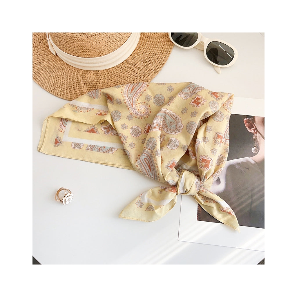 Endless Bandana bomull 65 Bandanas Dus gul