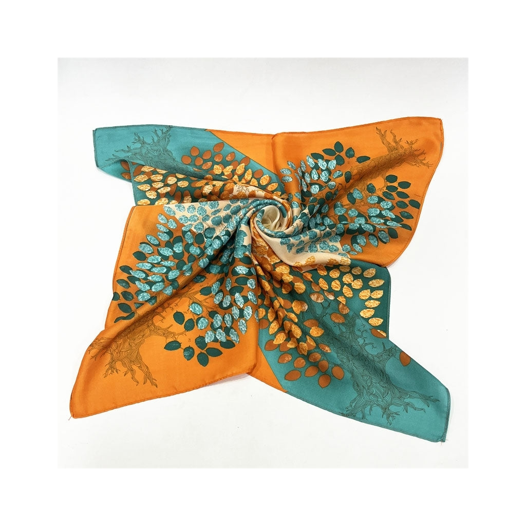Endless Bandanas Bandanas Aqua Orange