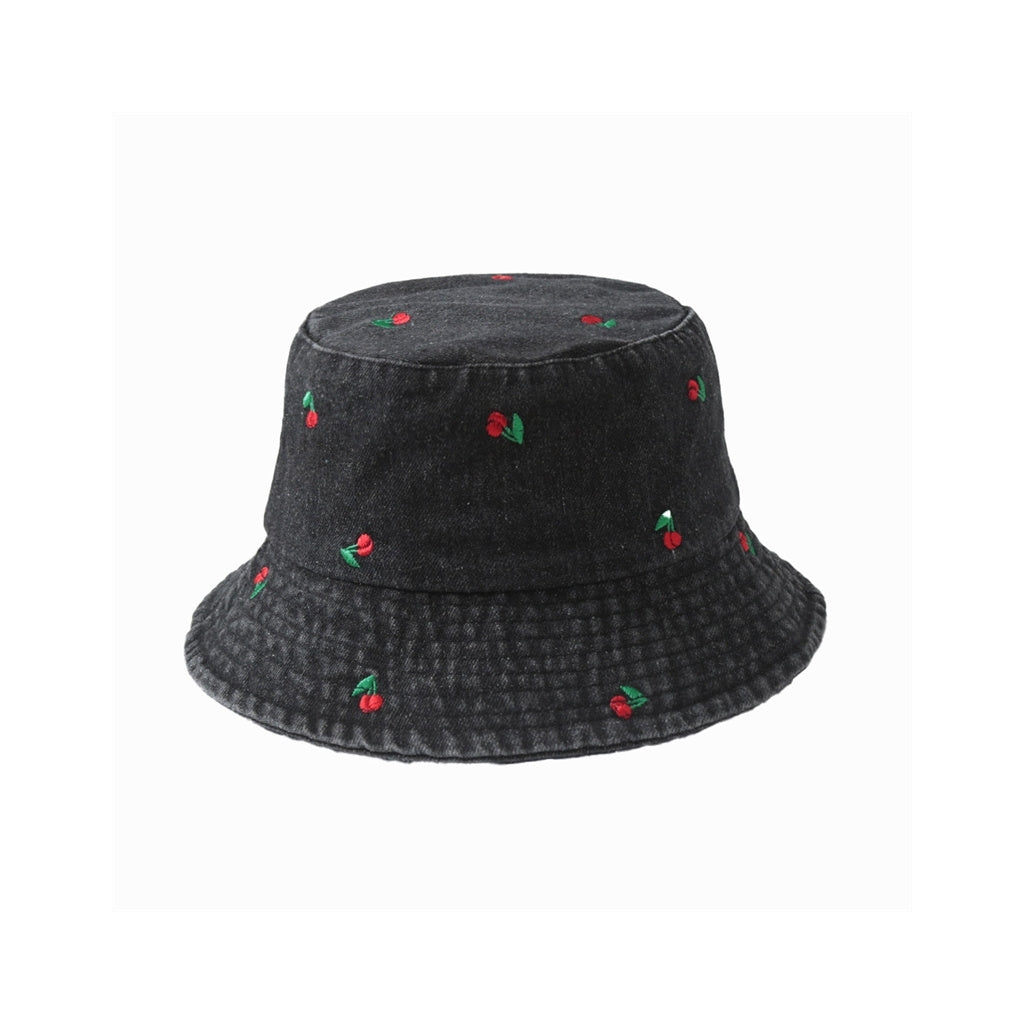 Endless Cherry Bøttehatter Sort Denim