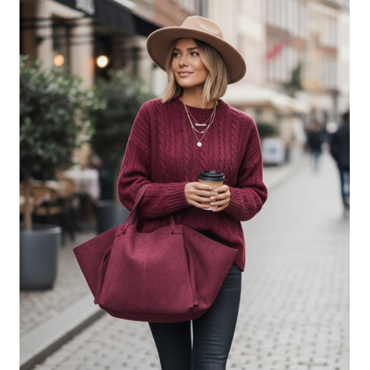 Endless Cila Vesker Bourgunder