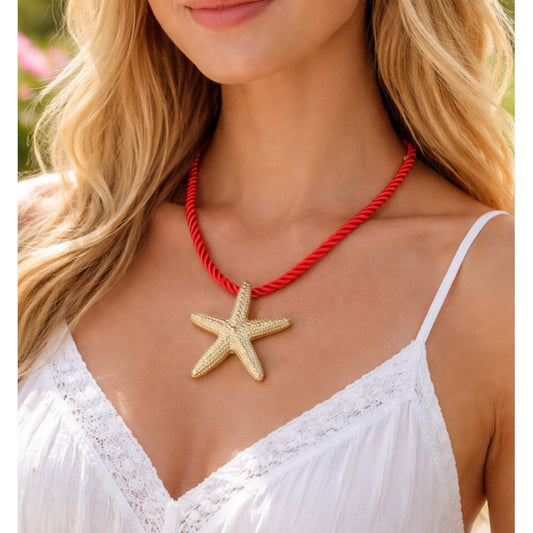 Endless Halskjede Halskjeder Rød Gull