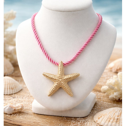 Endless Halskjede Halskjeder Rosa Gull