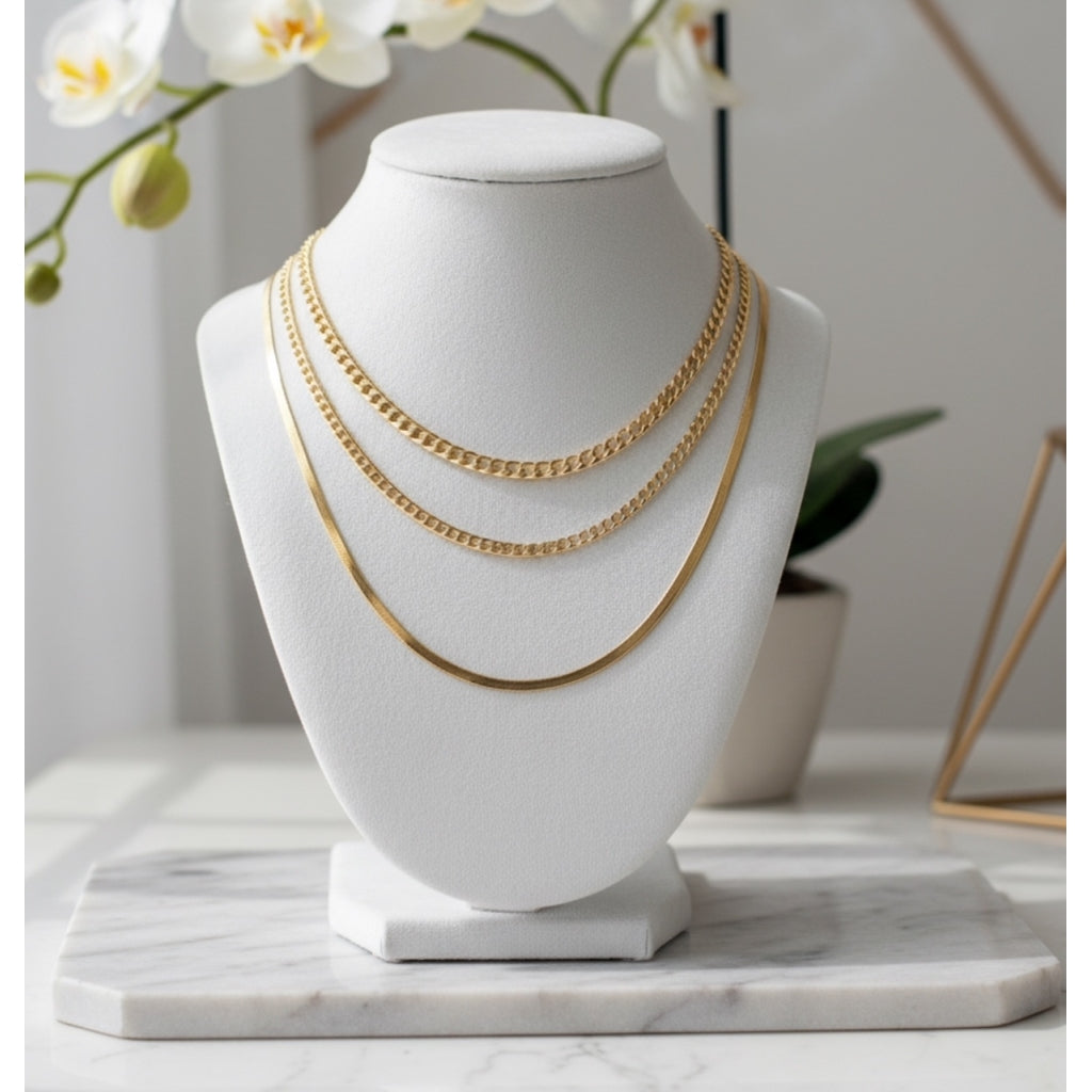 Endless Lux Halskjeder Gull