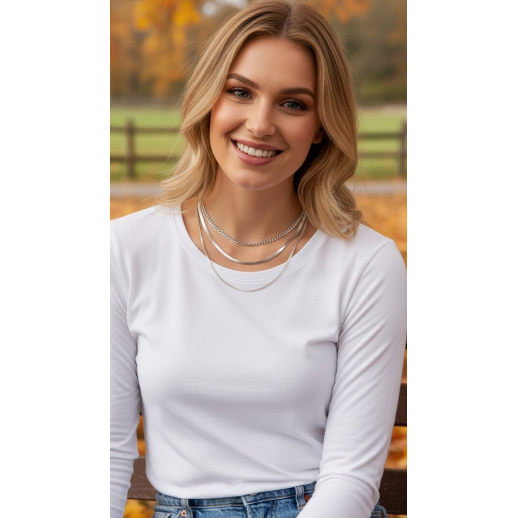 Endless Lux Halskjeder Sølv