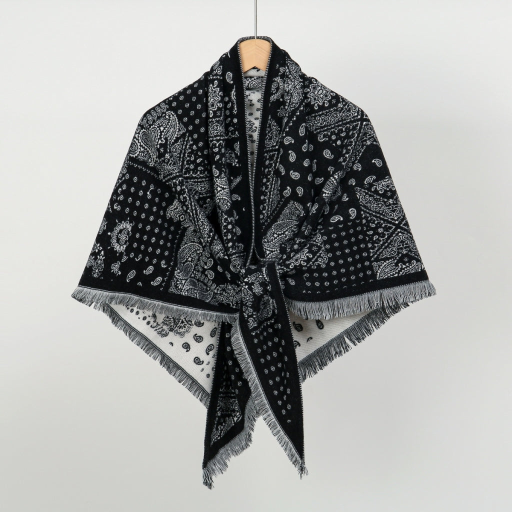 Endless Nepal Rag Skjerf Sort