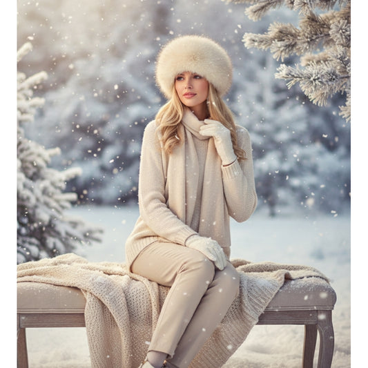 Endless Nevada hodeplagg Beige