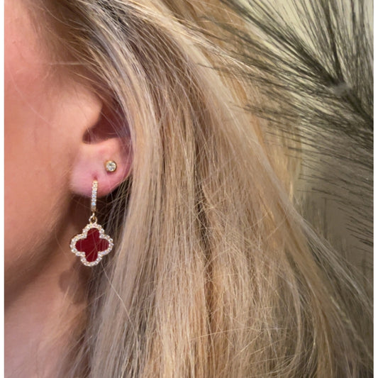 Endless Øredobber Øredobber Bourgunder