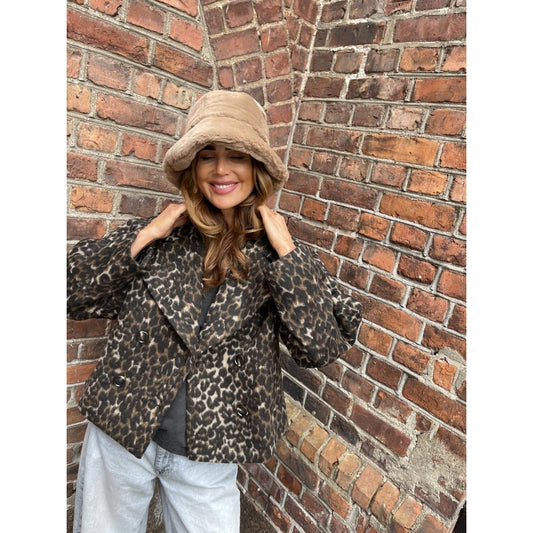 Endless Pelshatt Bøttehatter Lys brun