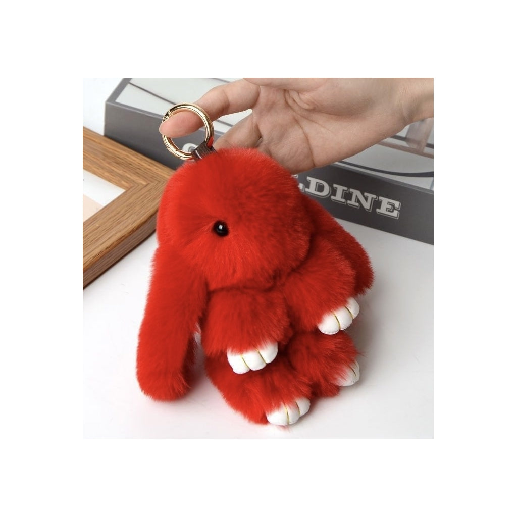 Endless Rabitt Veskepynt Rød