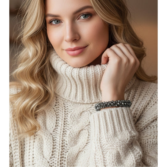 Endless Shine Armbånd Grå