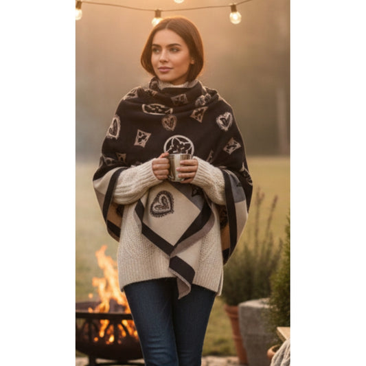 Endless Skjerf Skjerf Sort