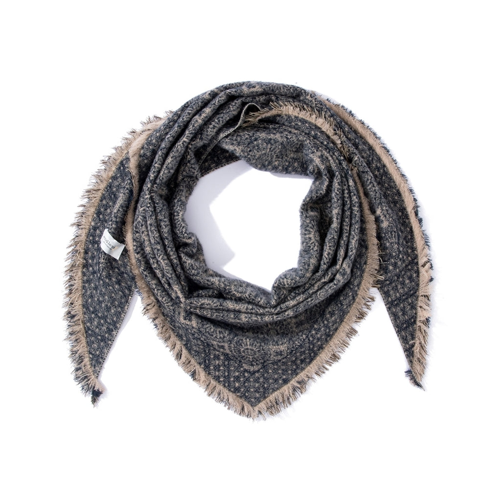 Endless Tibet Rag Skjerf Marine