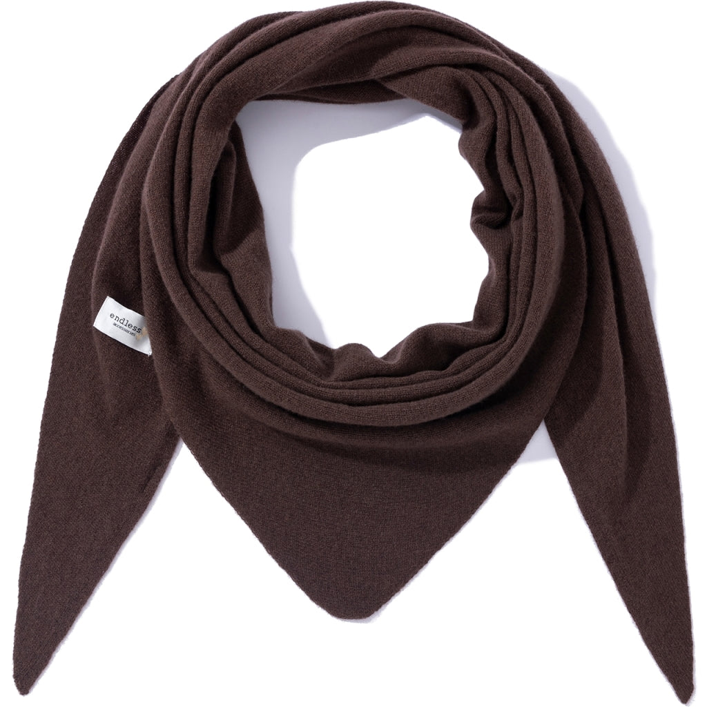 Endless Wool Sciarpa Skjerf Brun