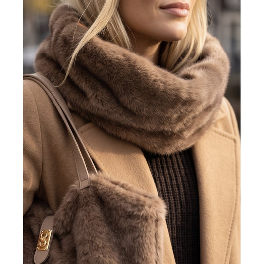 Endless Wul Buff Skjerf Taupe
