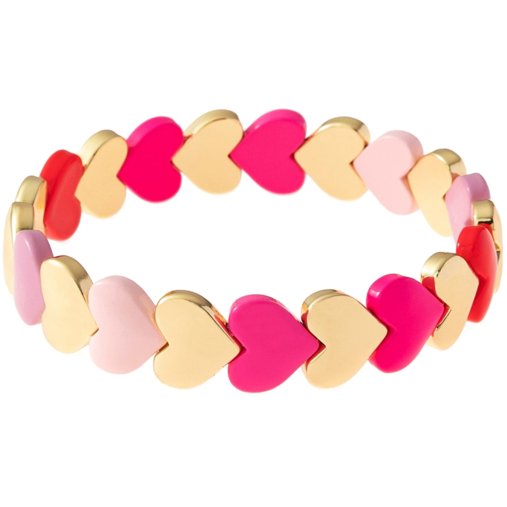 Endless armbånd Armbånd rosa mix