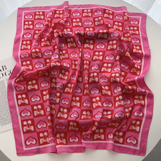 Endless bandana Bandanas Rosa Rød