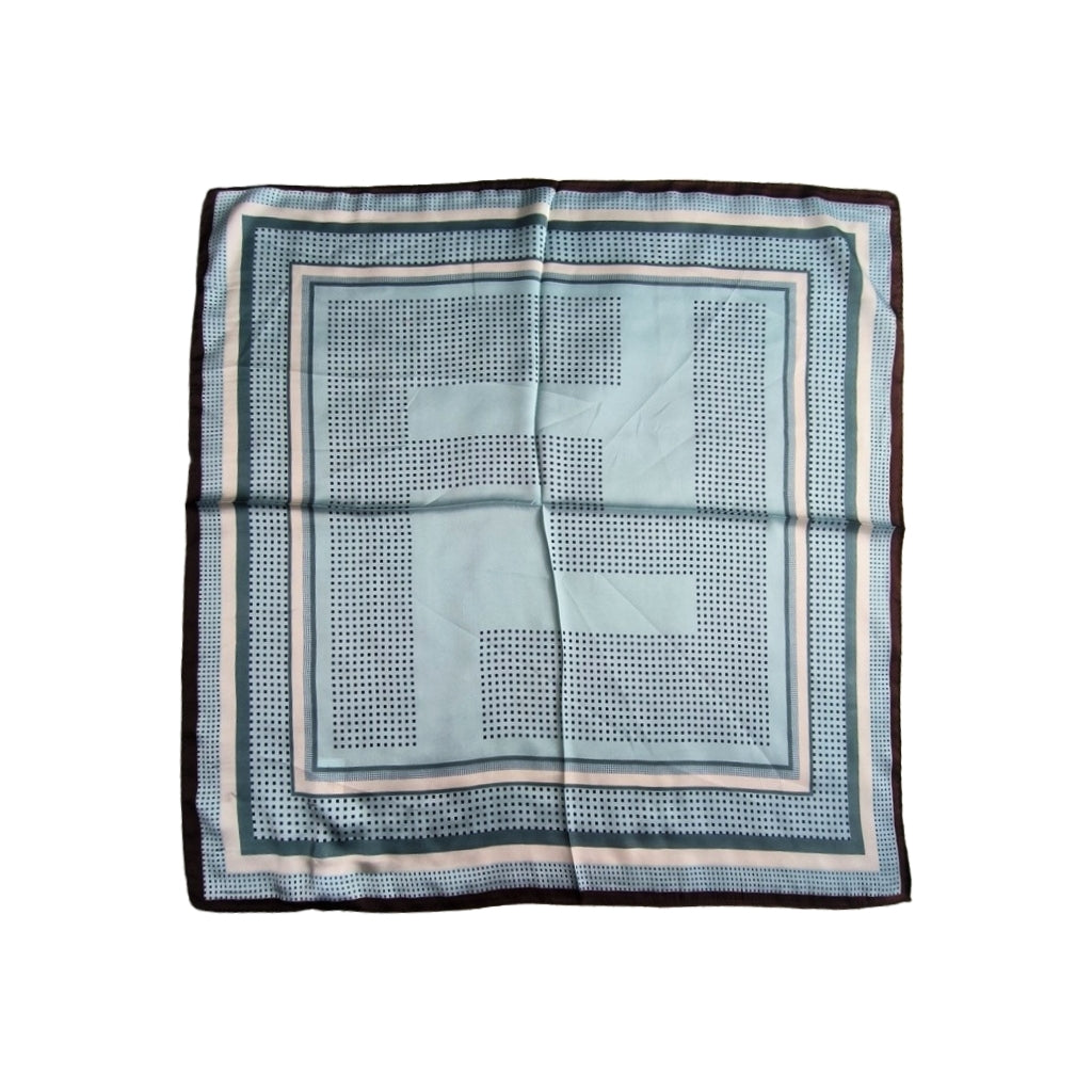 Endless bandana silke Bandanas Lys blå