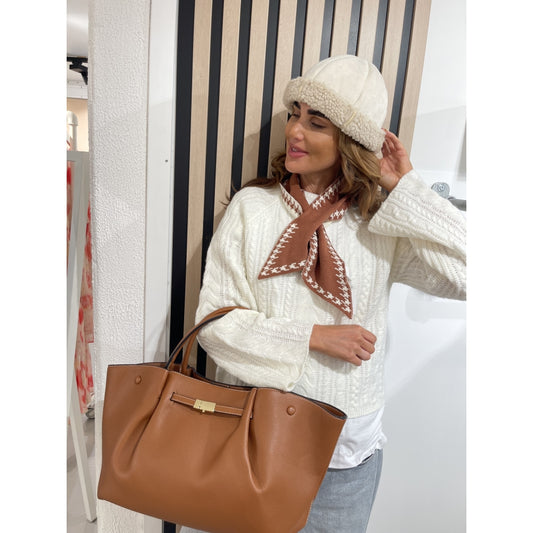 Endless skjerf Nøtt