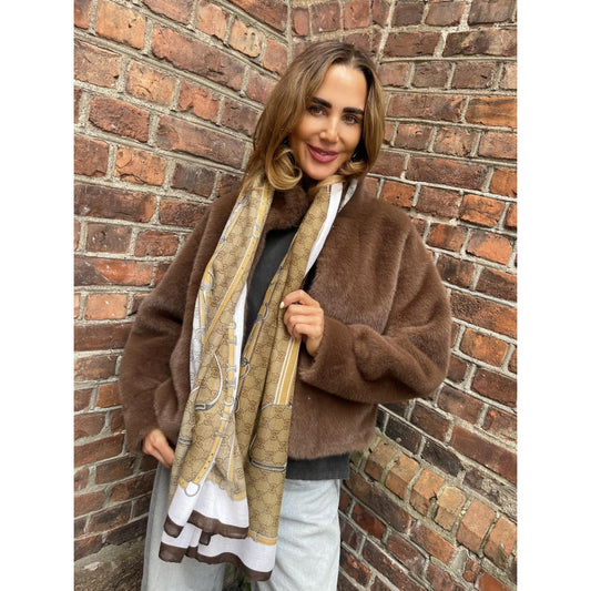 Endless skjerf Skjerf Taupe