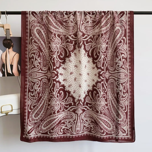 Endless skjerf Skjerf Bourgunder