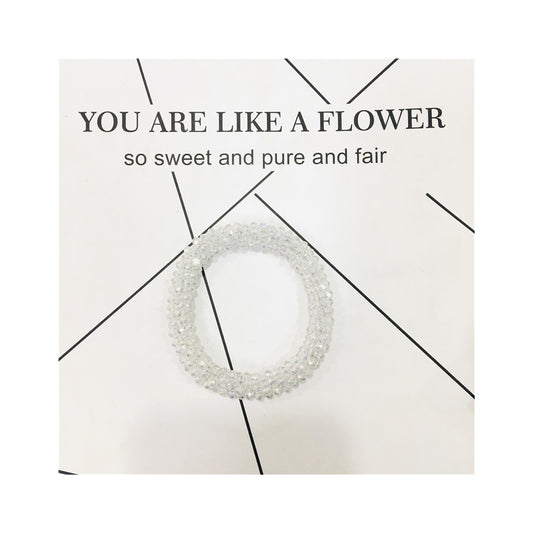 Endless Shine Armbånd Crystal