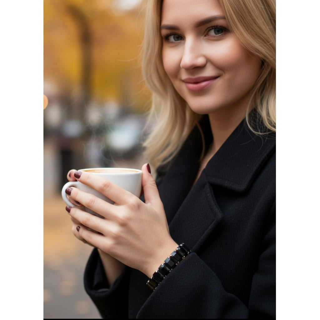 Endless Armbånd Armbånd Sølv Sort