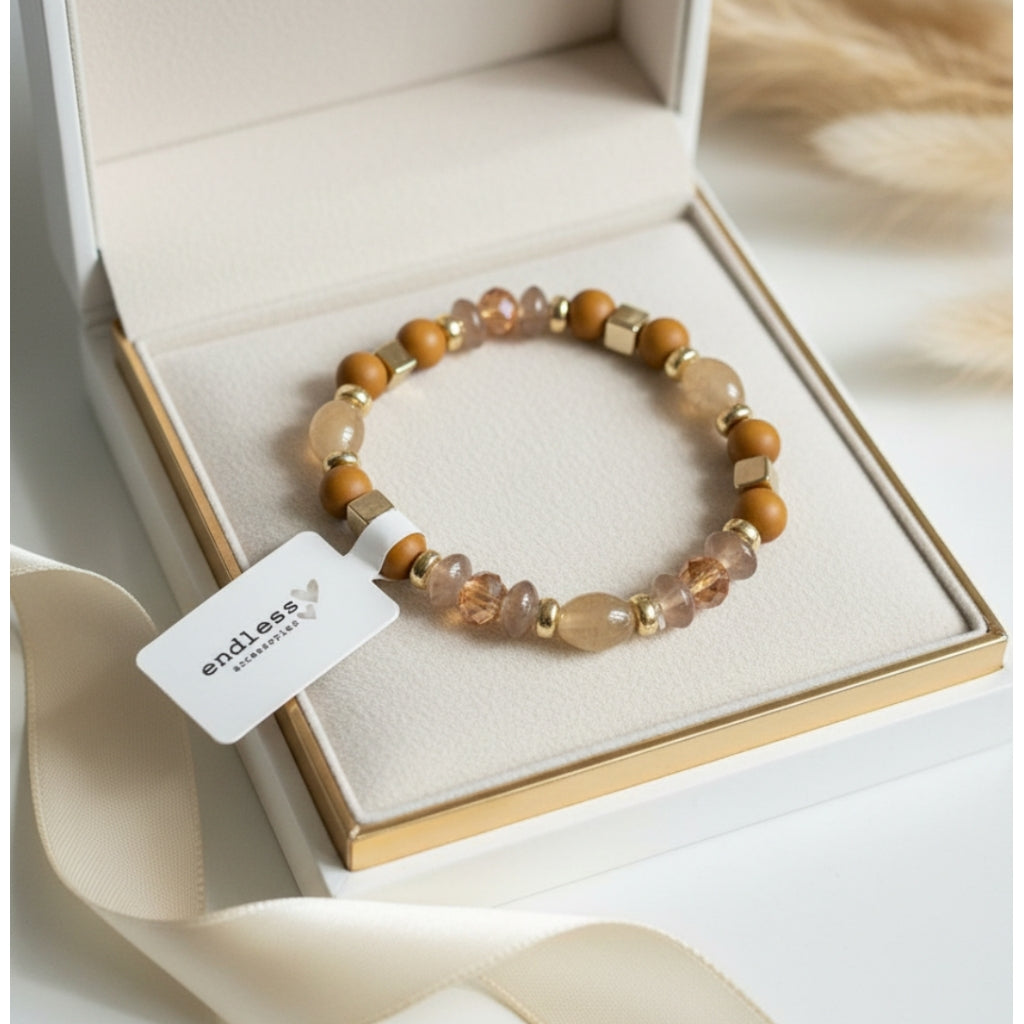 Endless Armbånd Armbånd Latte