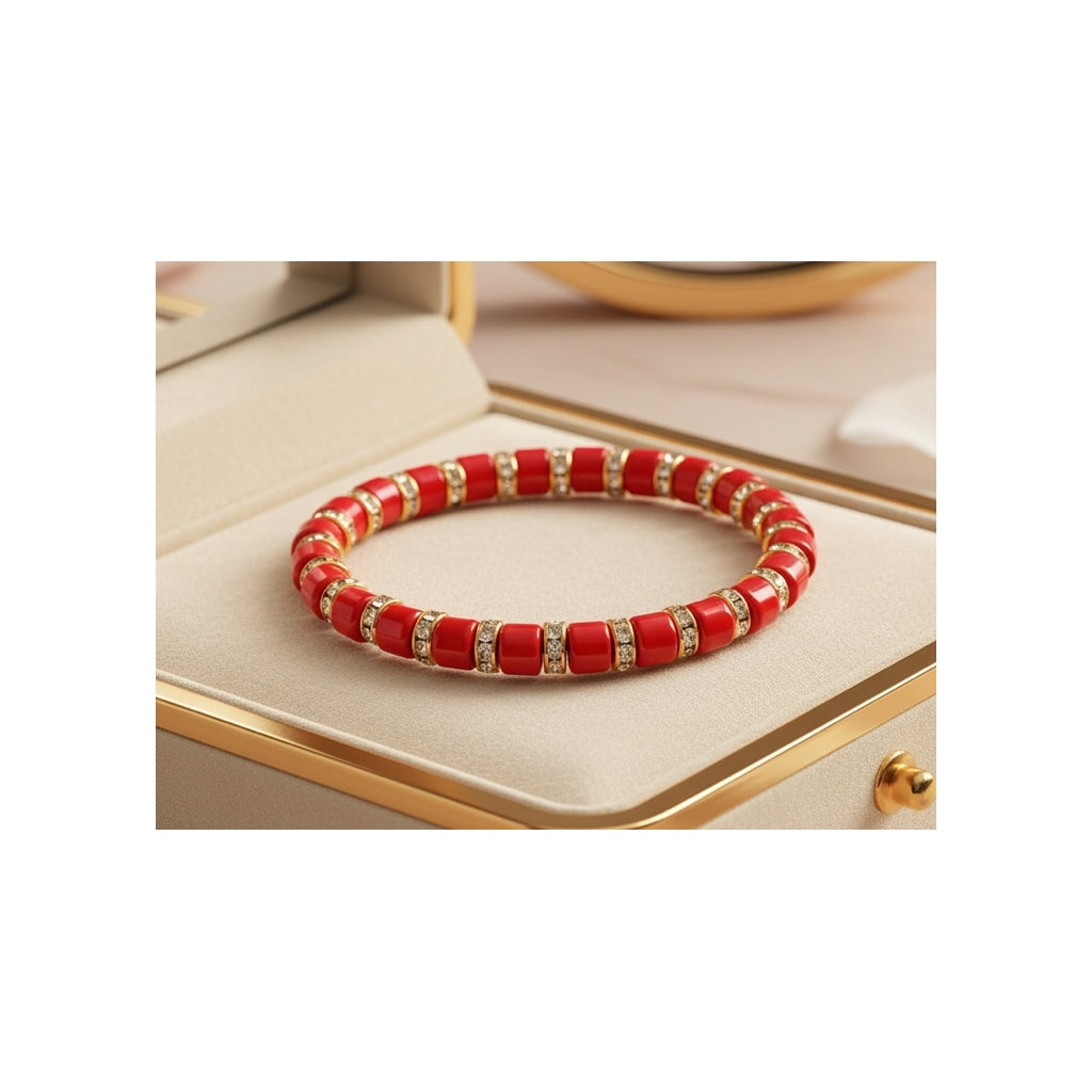 Endless Armbånd Armbånd Rød