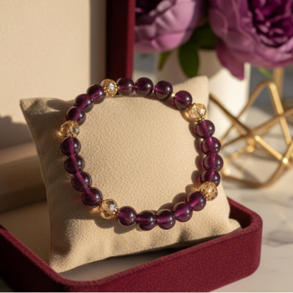 Endless Armbånd Armbånd Aubergine