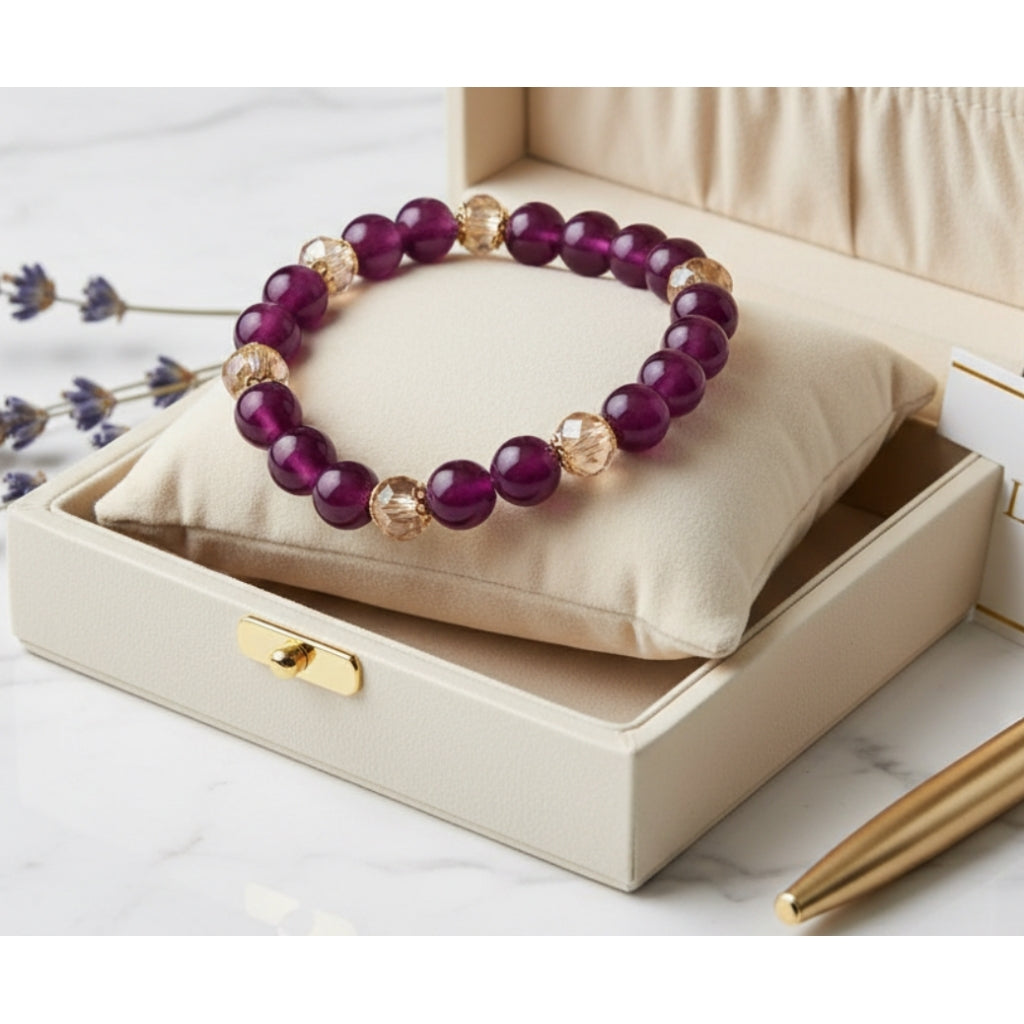 Endless Armbånd Armbånd Aubergine