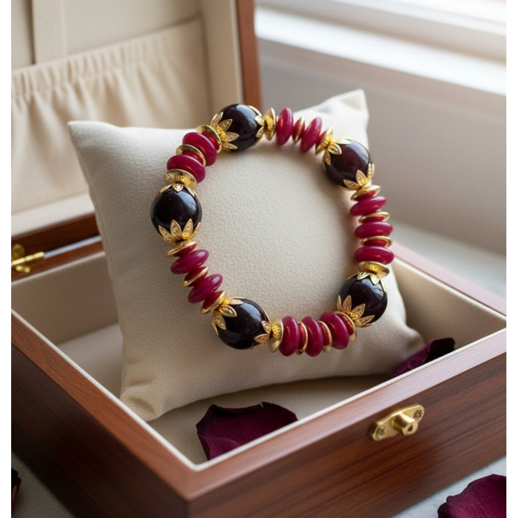 Endless Armbånd Armbånd Aubergine