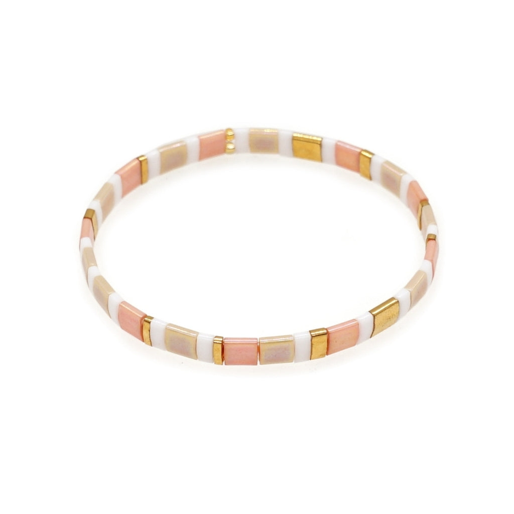 Endless Armbånd Armbånd rosa mix