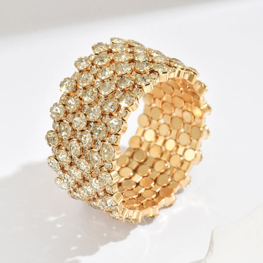 Endless Armbånd Armbånd gull crystal