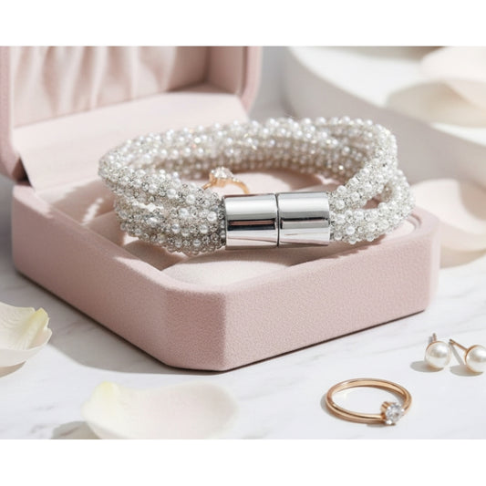 Endless Armbånd Armbånd Perle Crystal