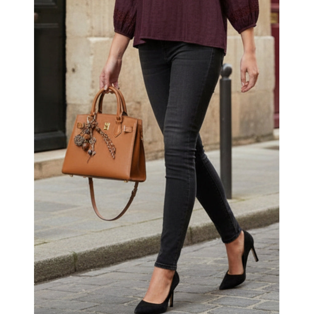 Endless Bag Charm Veskepynt Brun