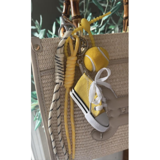 Endless Bag charm Veskepynt Gul