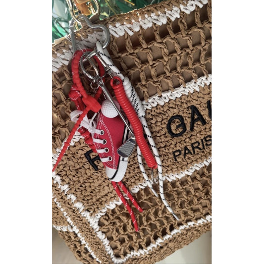 Endless Bag charm Veskepynt Rød