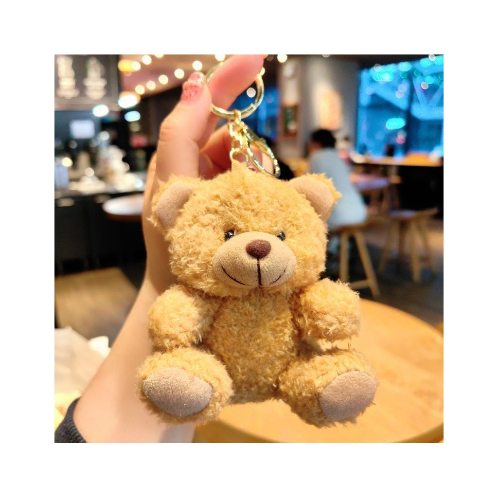 Endless Bamse Veskepynt Camel