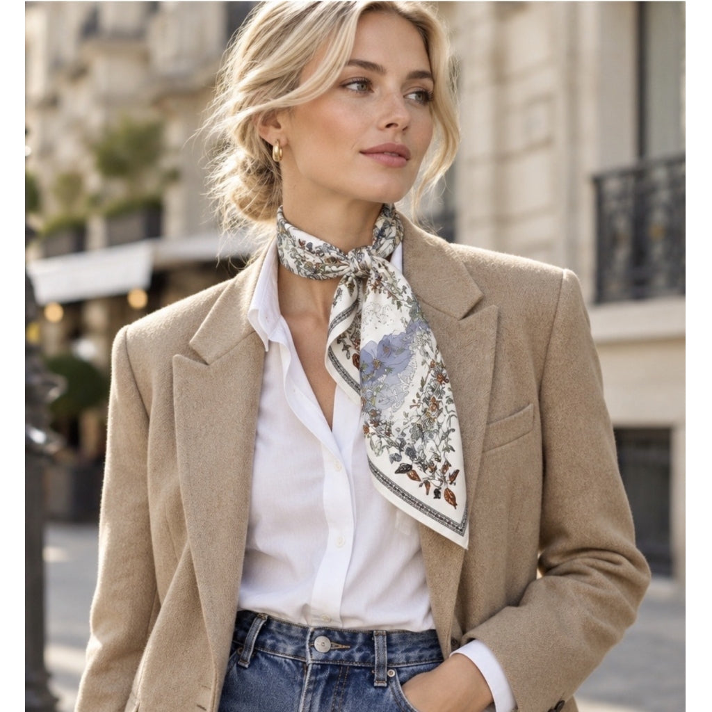 Endless Bandana Silke Bandanas Offwhite