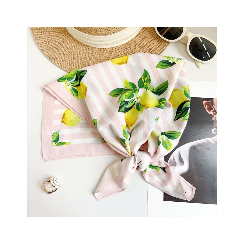 Endless Bandana bomull 65 Bandanas Lys rosa