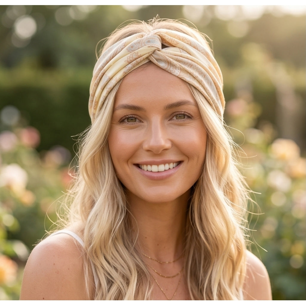 Endless Bandana bomull 65 Bandanas Dus gul