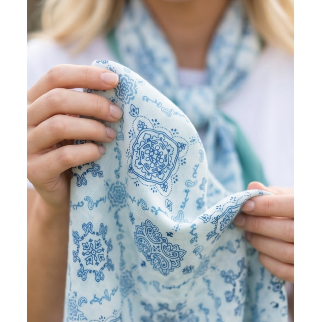 Endless Bandana bomull 65 Bandanas Mint