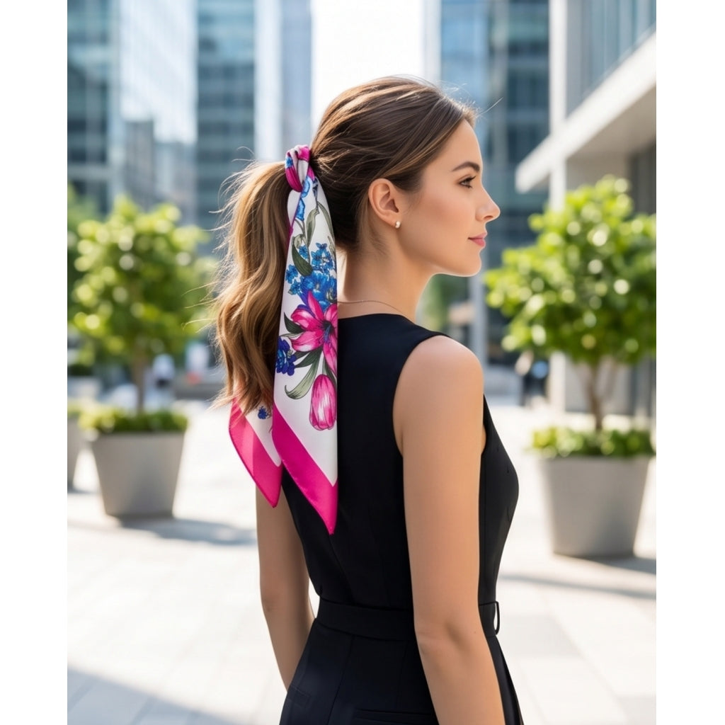 Endless Bandanas Bandanas Fuxia Blå