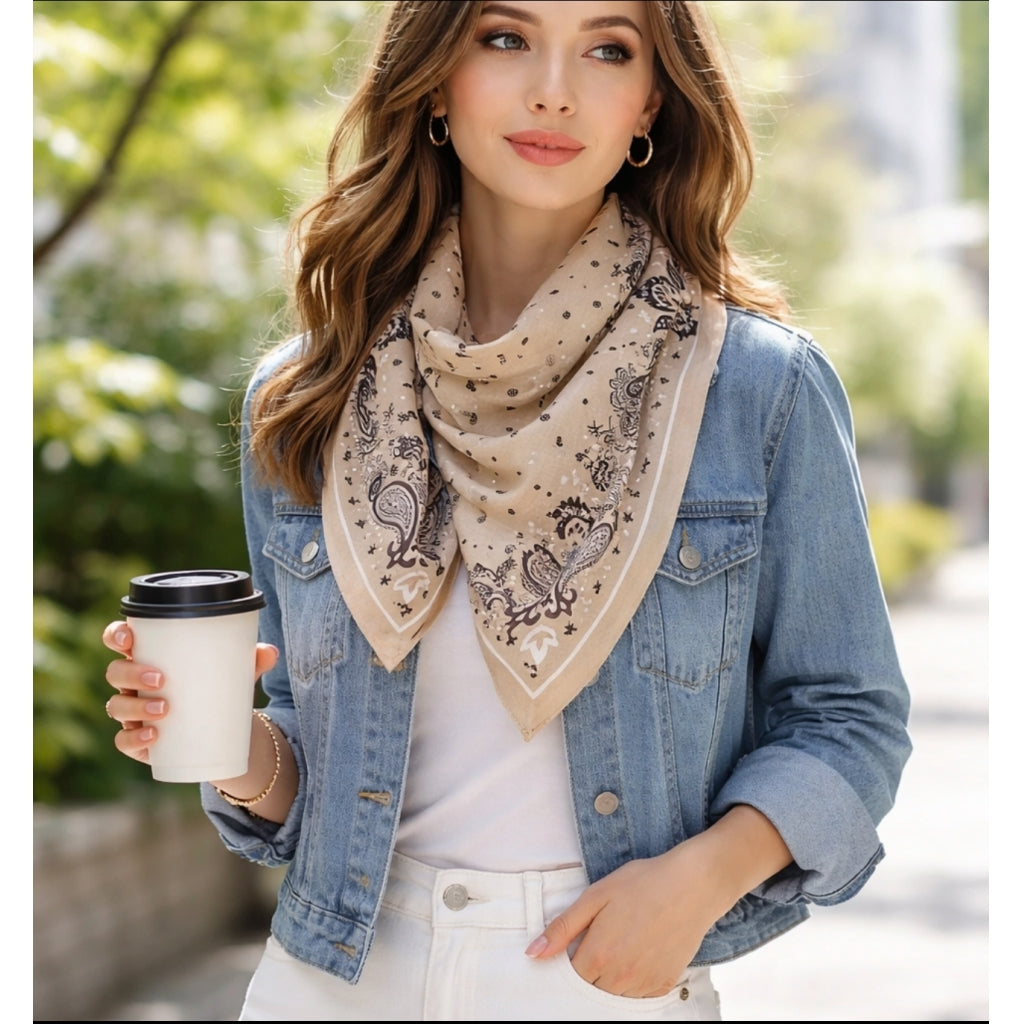 Endless Bandanas Bandanas Taupe