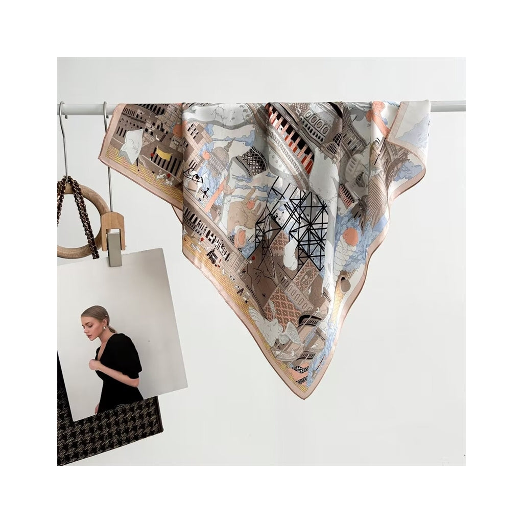 Endless Bandanas Silke Bandanas Beige