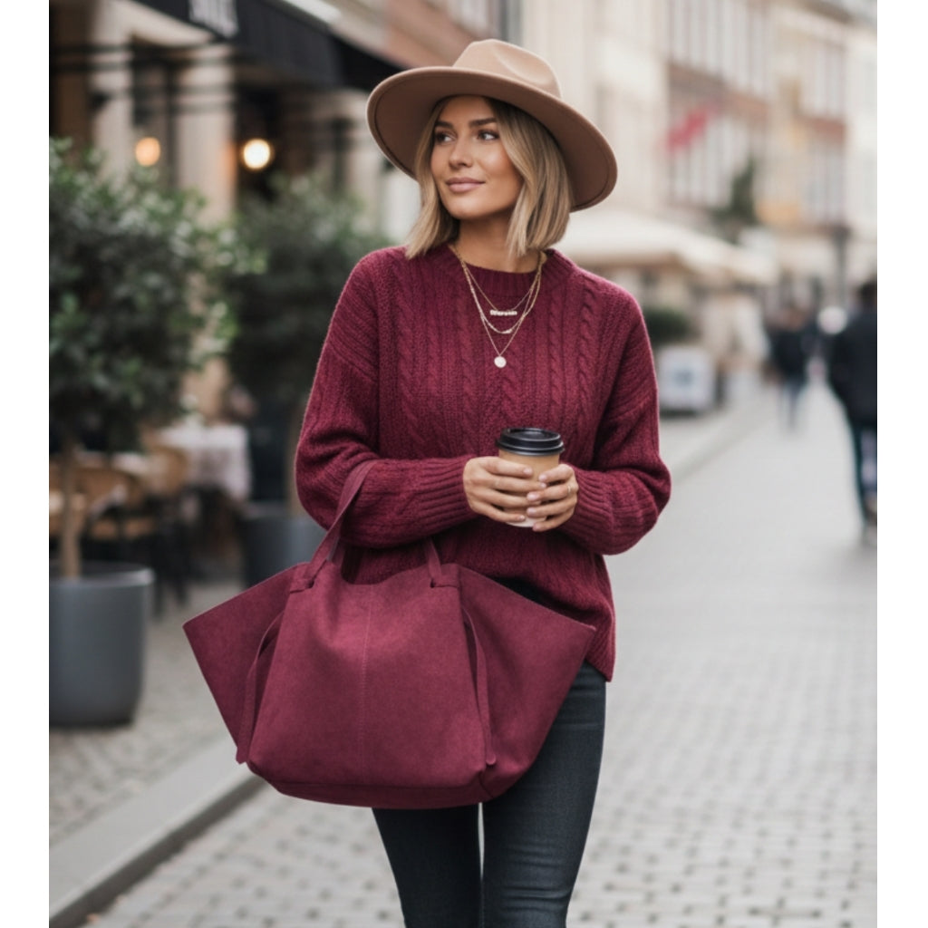 Endless Cila Vesker Bourgunder