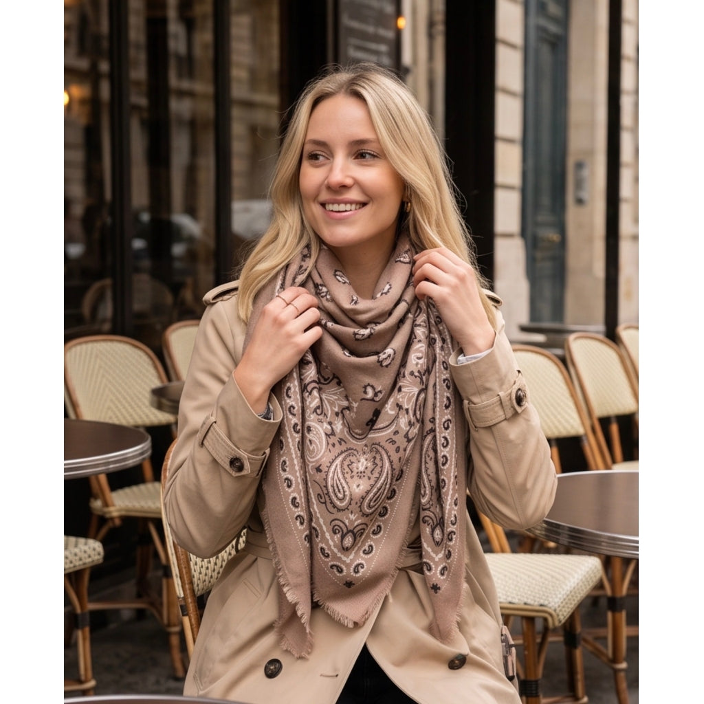 Endless El Paso Skjerf Taupe